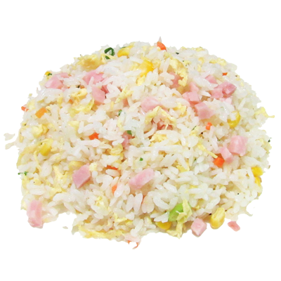 Arroz  frito con tres delicias