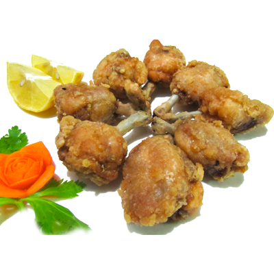 Alitas de pollo con patatas