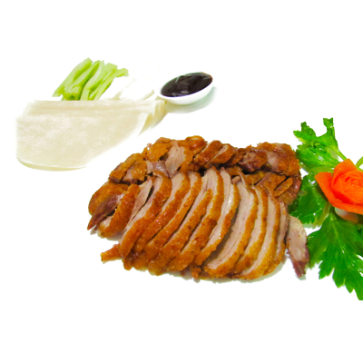 Pato asado estilo pekín