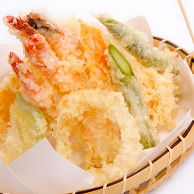Tempura frita